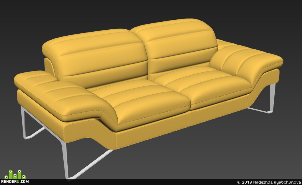 Nadezhda Ryabchunova. sofa