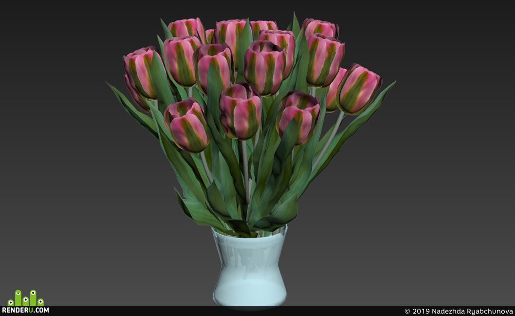 Nadezhda Ryabchunova. tulips