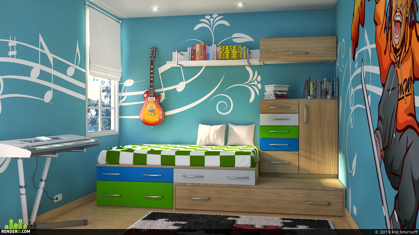 Pol Smirnoff. Child Room