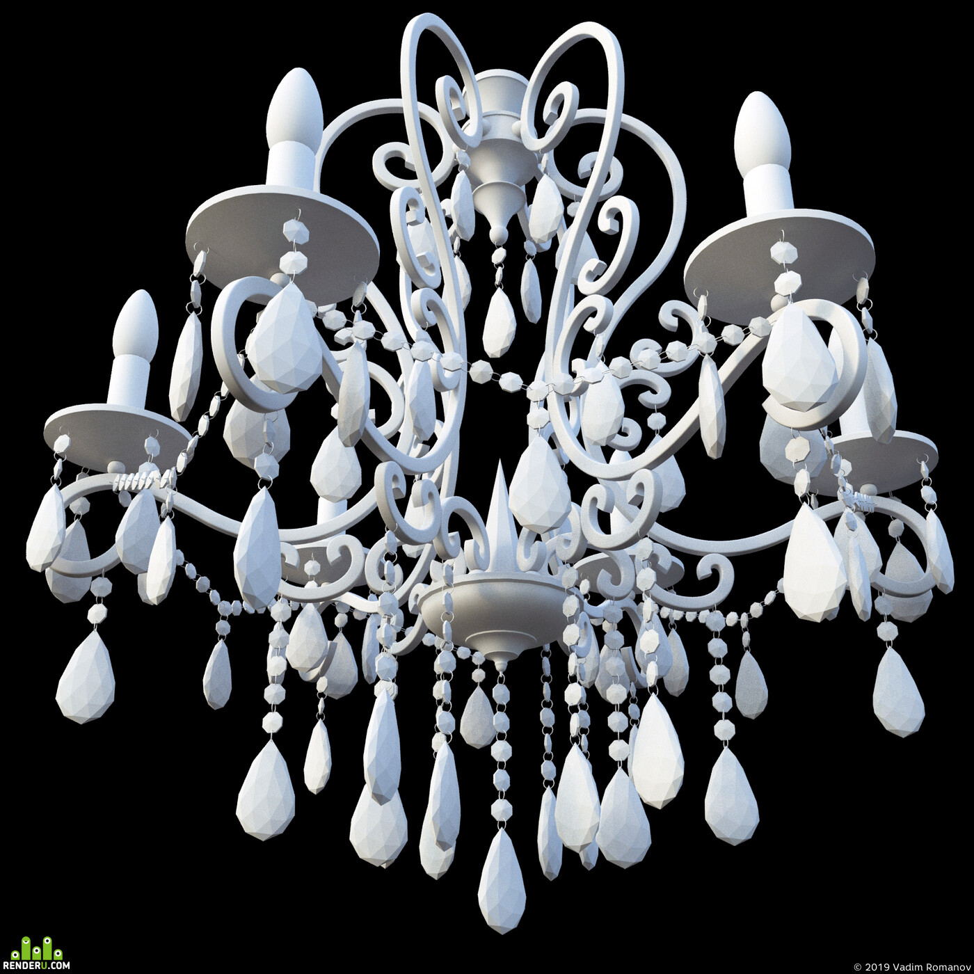 Vadim Romanov. CHIARO Suzanne chandeliers.