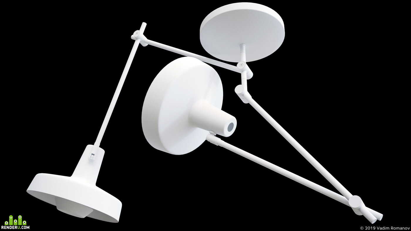 Vadim Romanov. Ceiling lamp: ARIGATO AR-C2