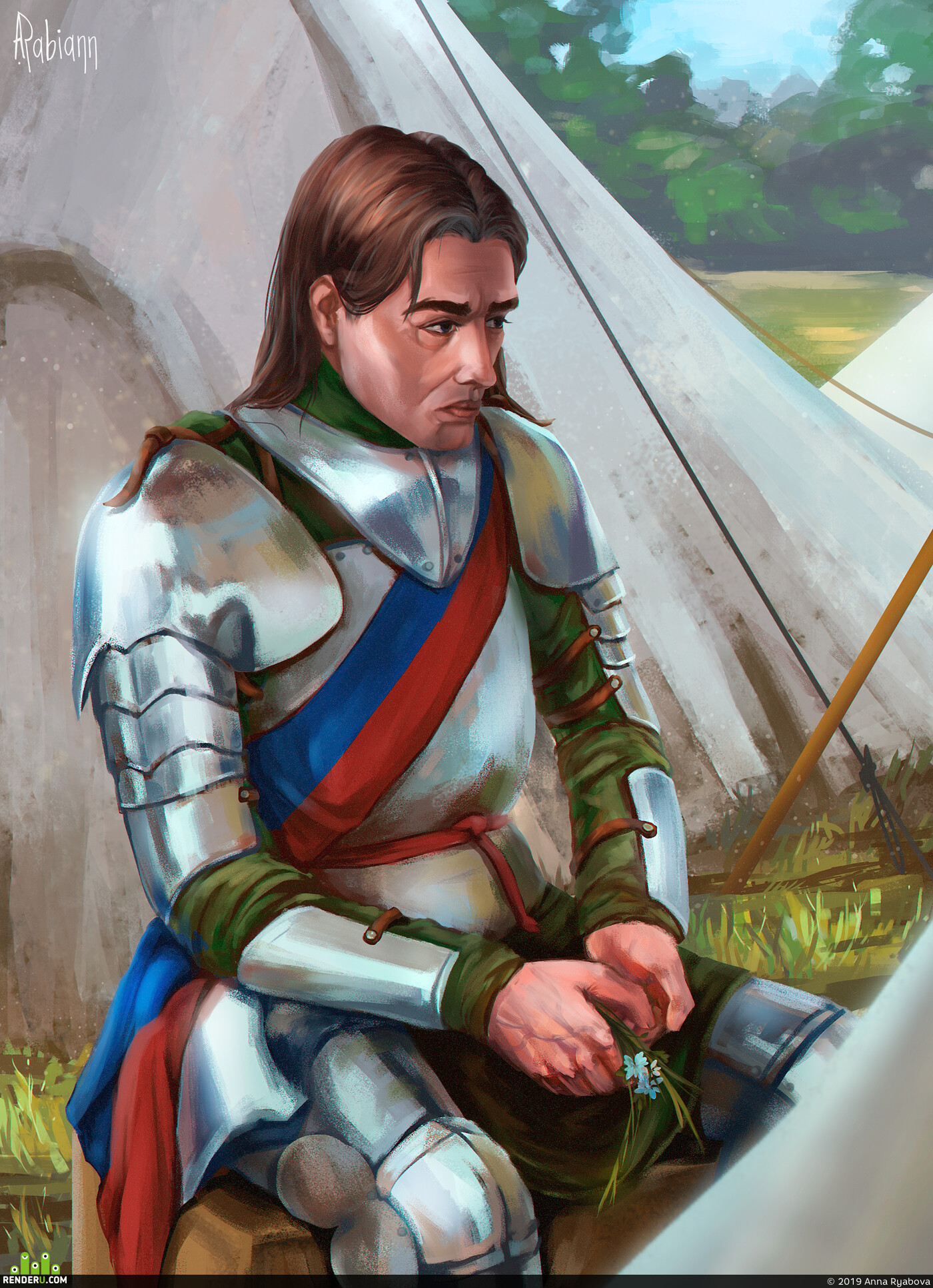 Anna Ryabova. Knight
