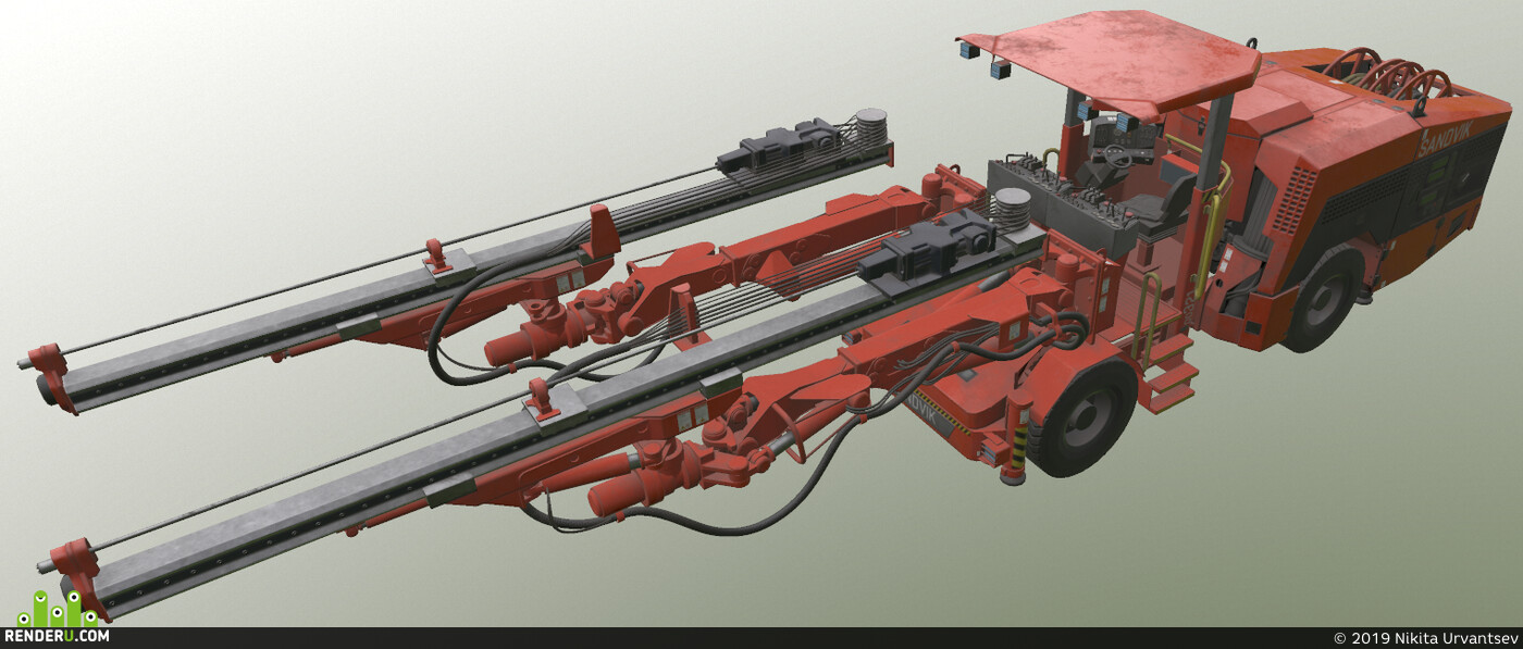 Nikita Urvantsev. Sandvik DD321