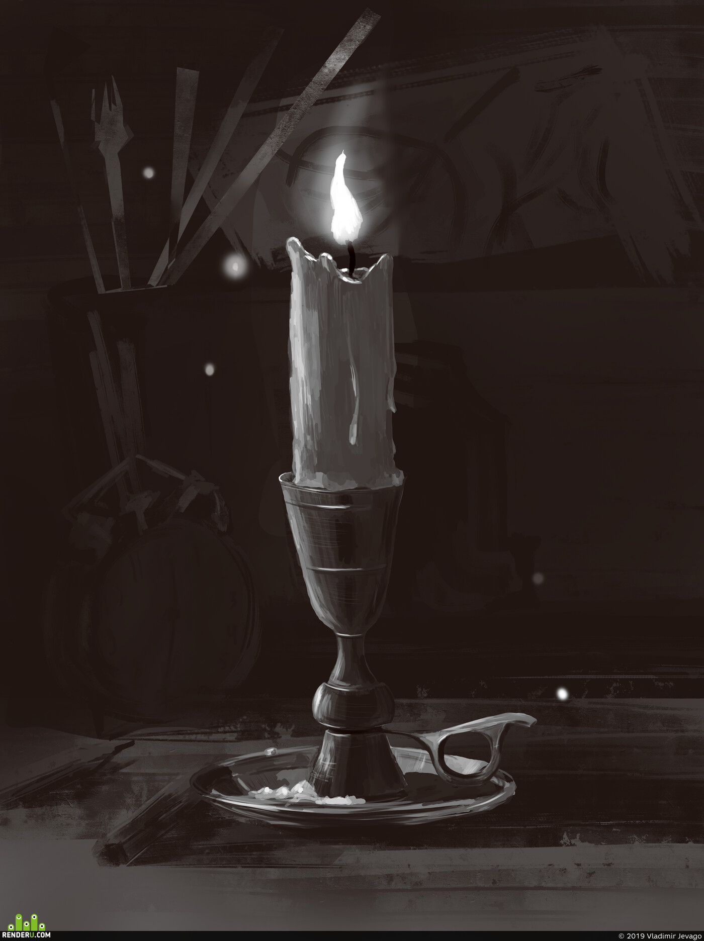 Vladimir Jevago. Render Study