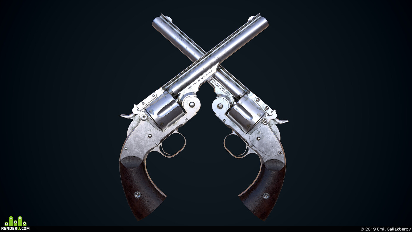 Emil Galiakberov. Smith & Wesson Schofield 1st model