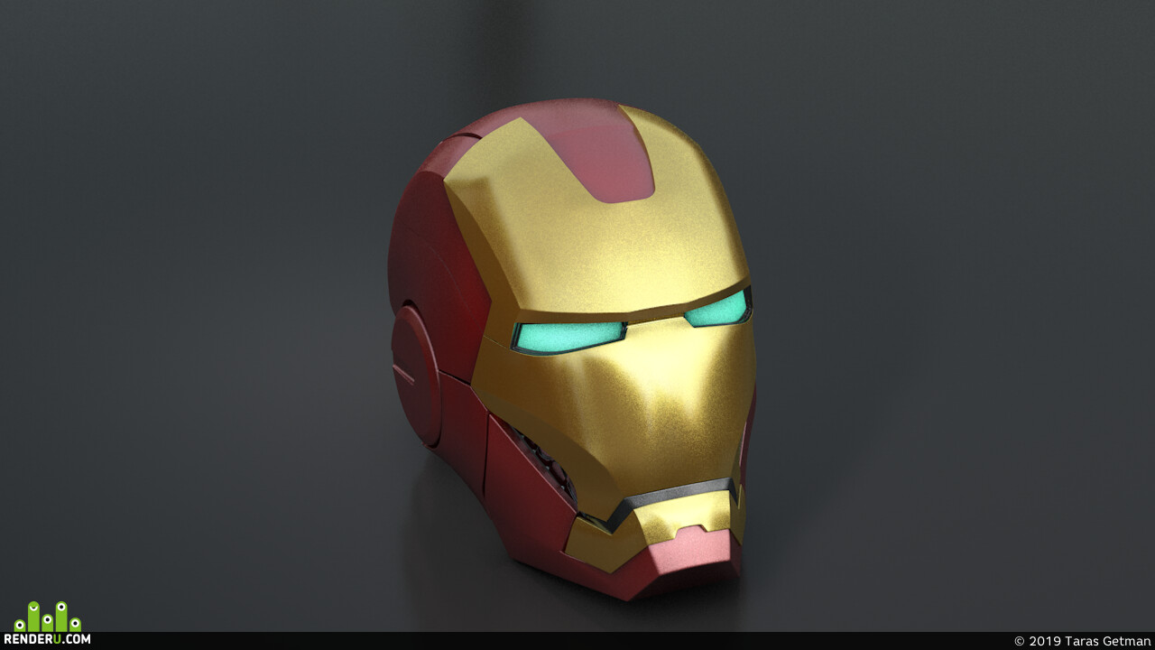 Taras Getman. Iron Man's Helmet