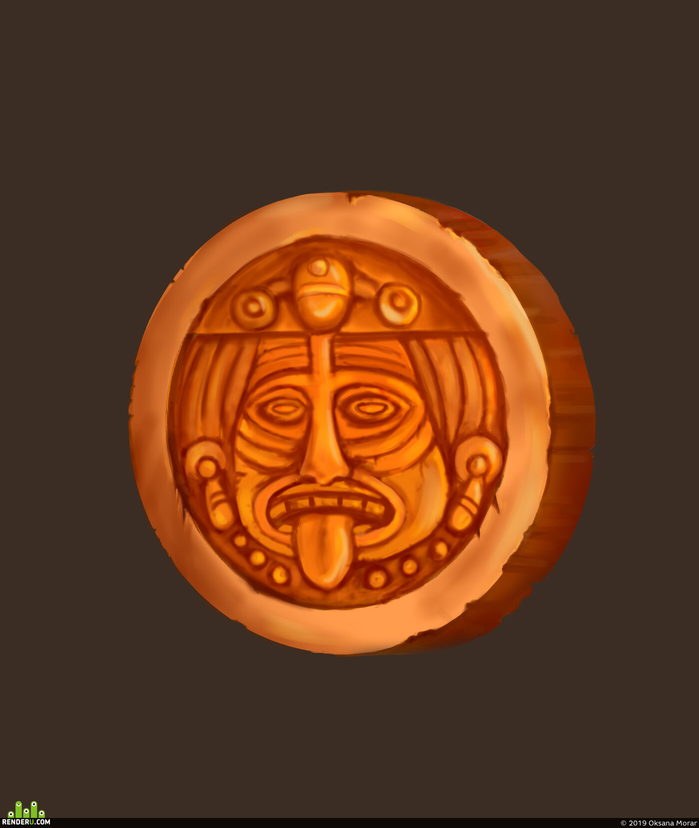 Oksana Morar. Coin of lost civilizations