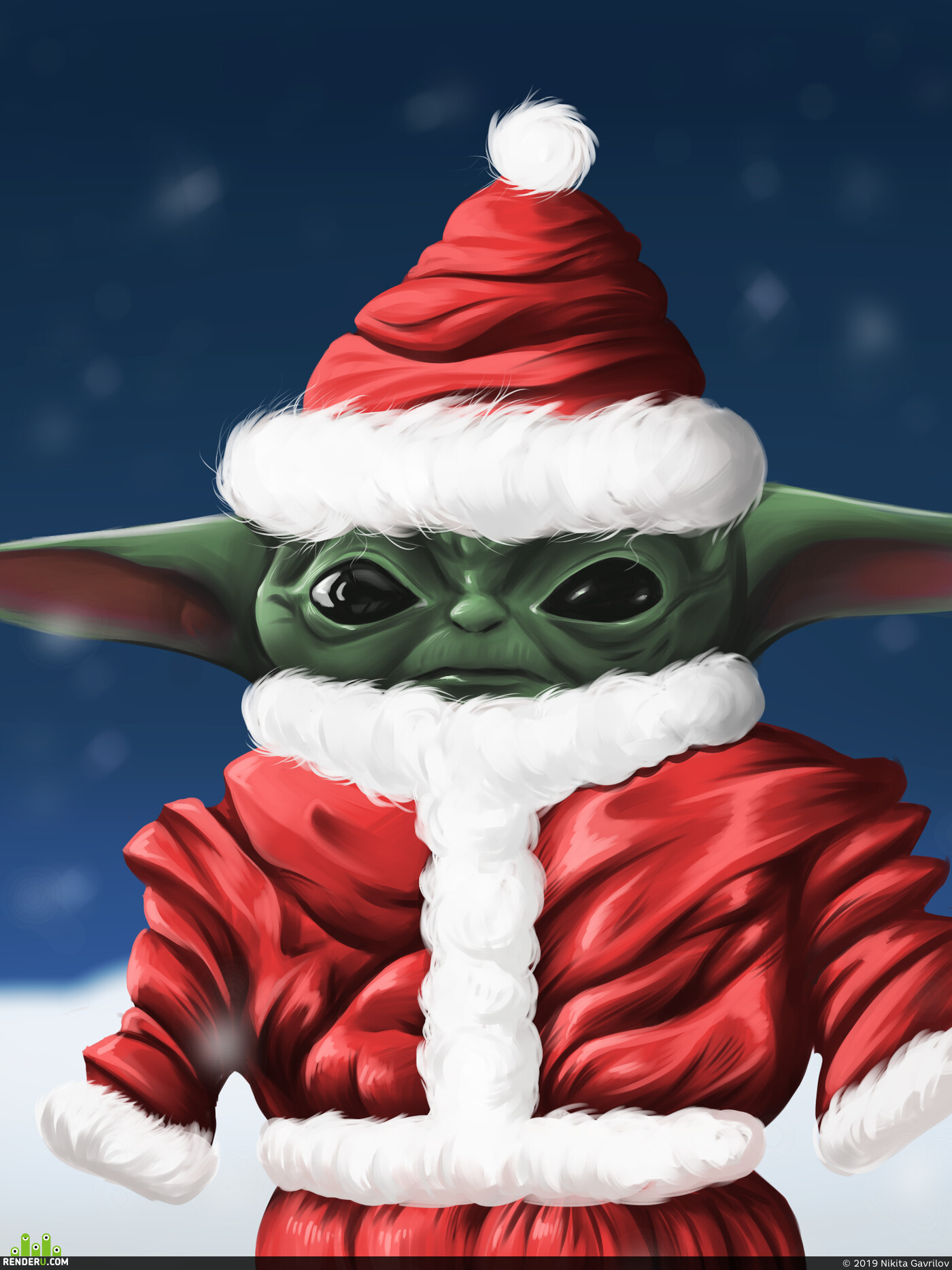 Nikita Gavrilov. Baby Yoda