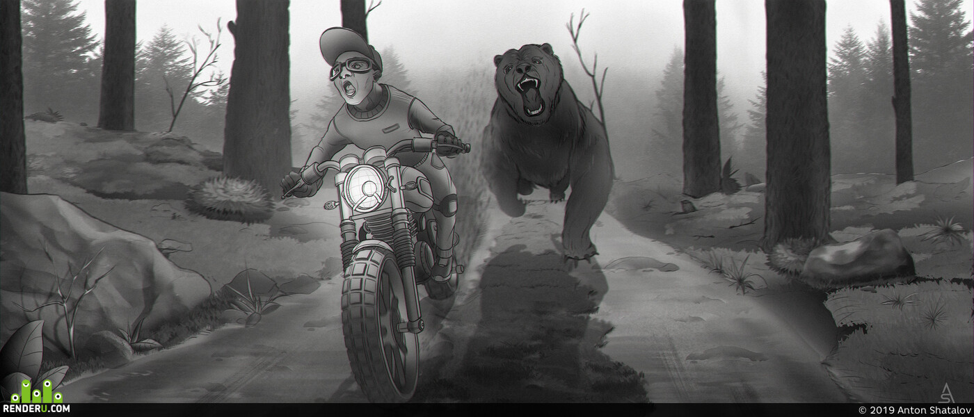 Anton Shatalov. Mad ride