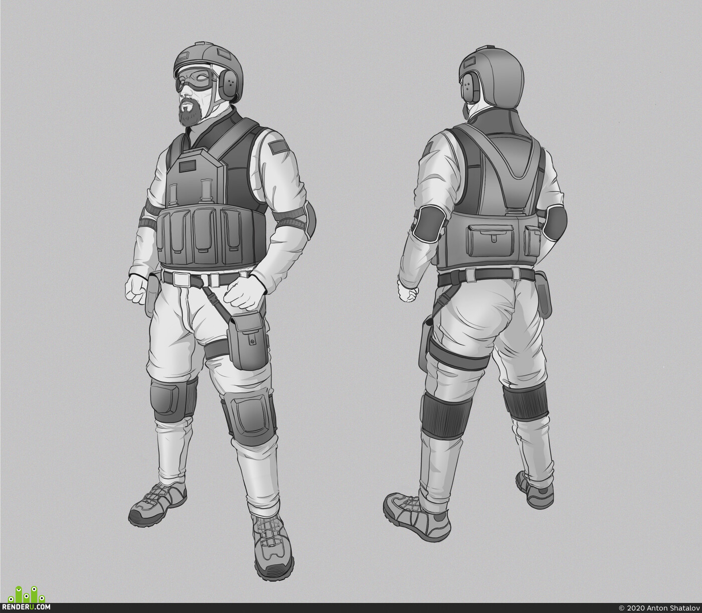 Anton Shatalov. sketch concept
