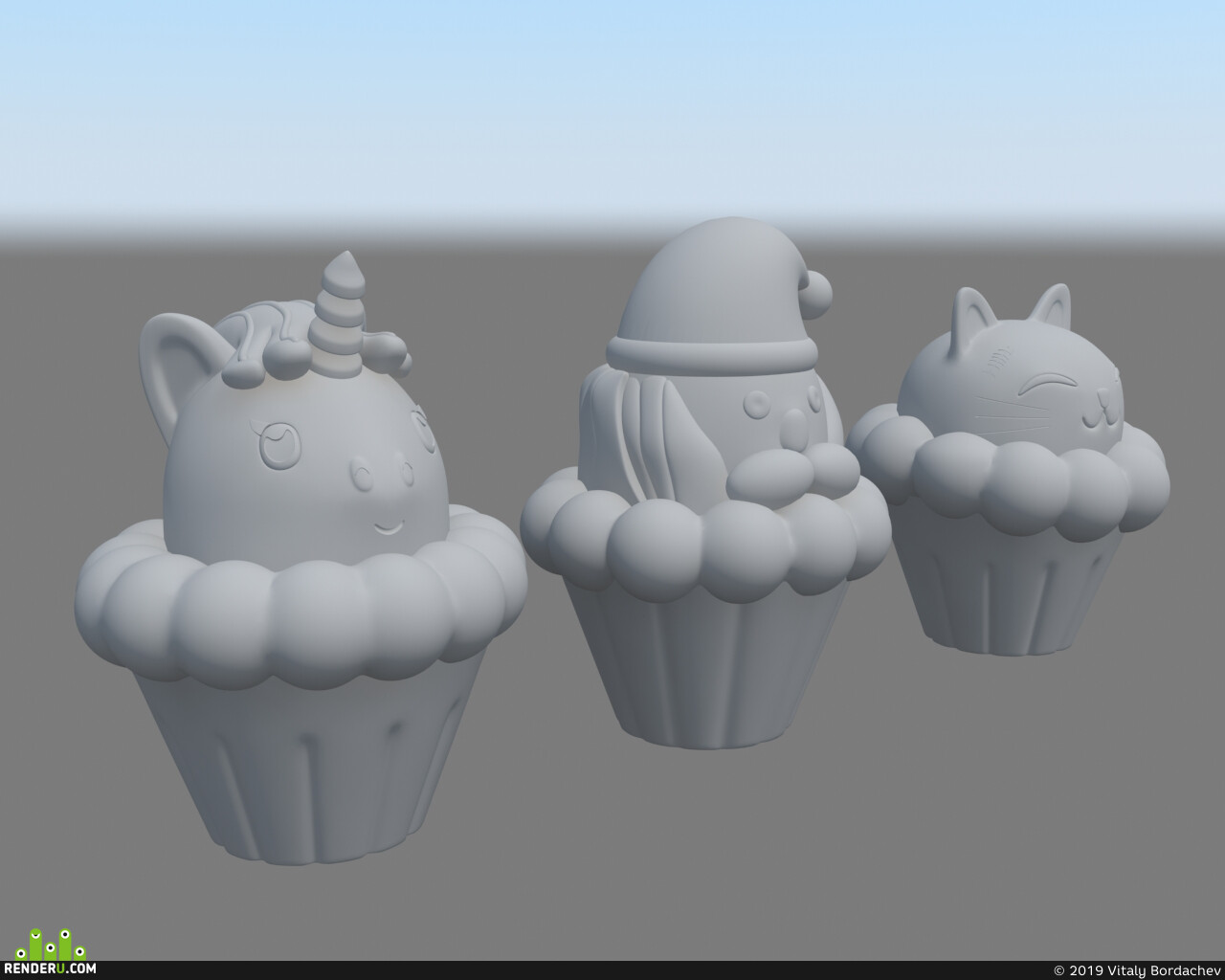 Vitaly Bordachev. Cupcakes