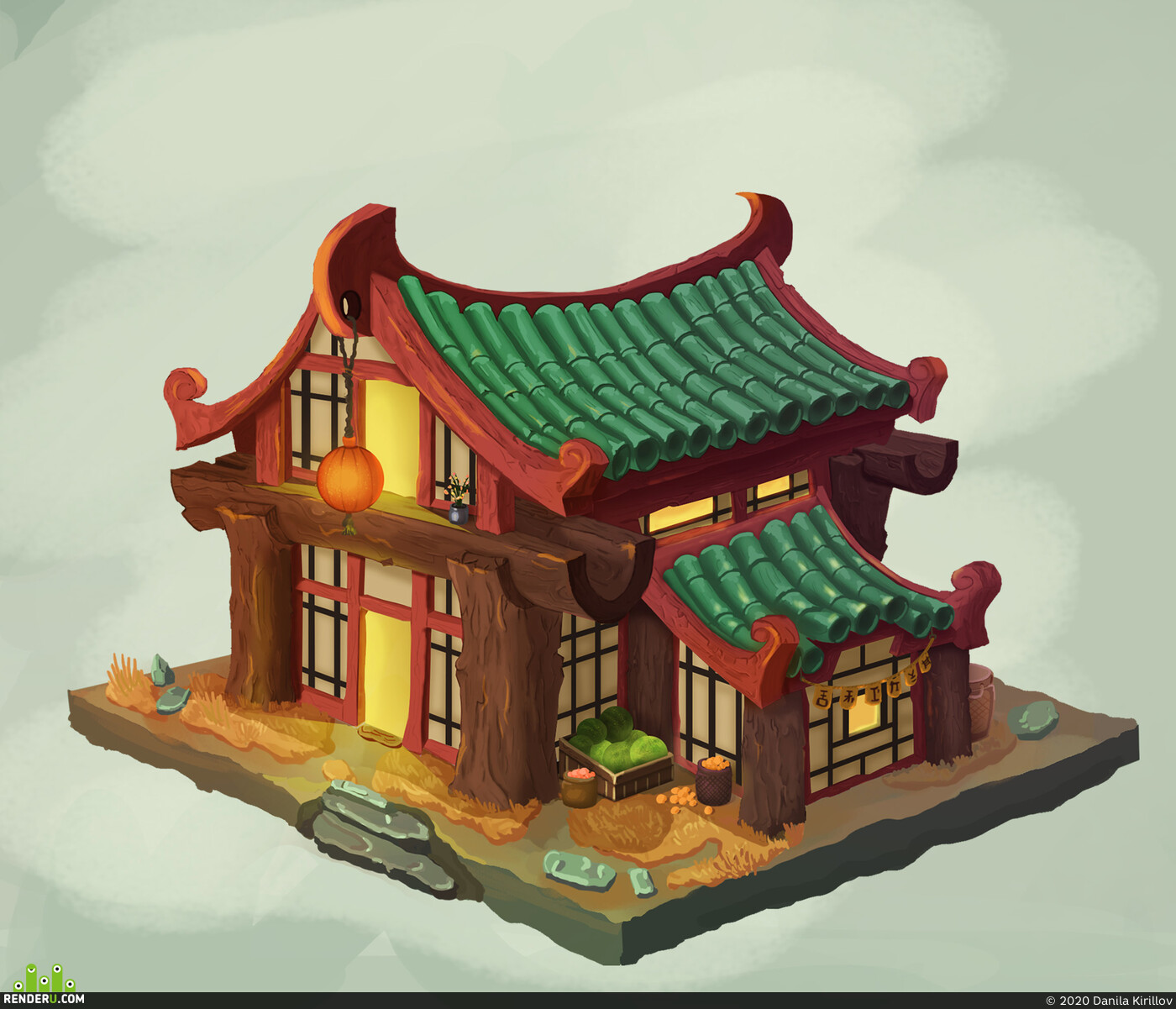 Danila Kirillov. Pandaren's little house