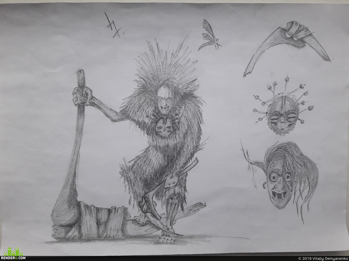 Vitaliy Demyanenko. pencil