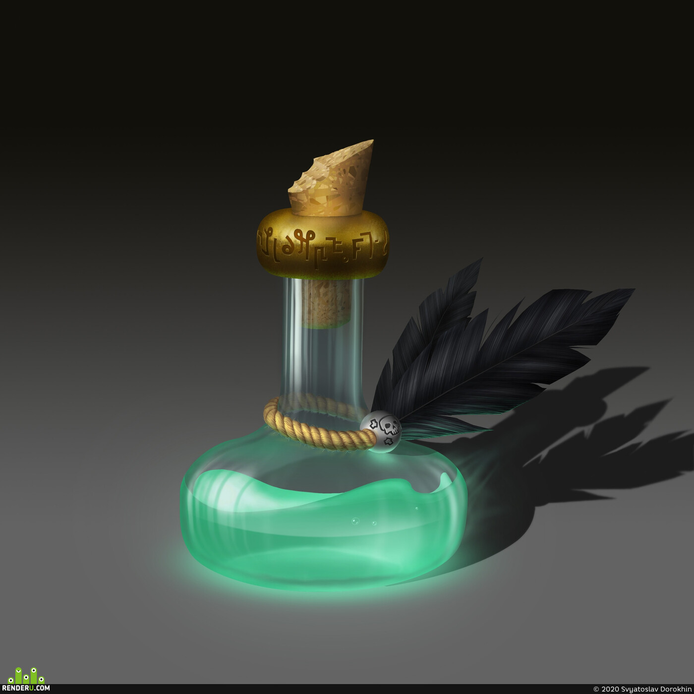 Svyatoslav Dorokhin. Bottle