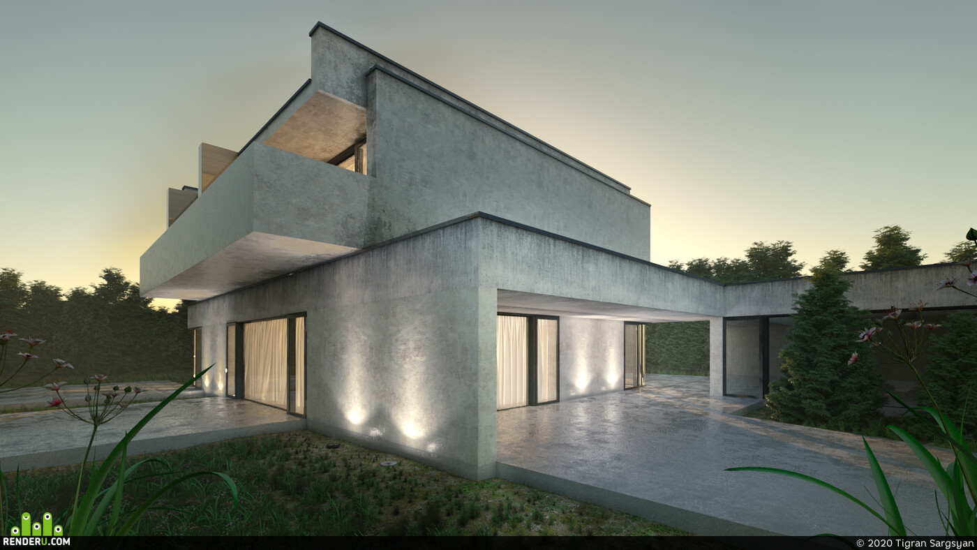 Tigran Sargsyan. Exterior in Sunset