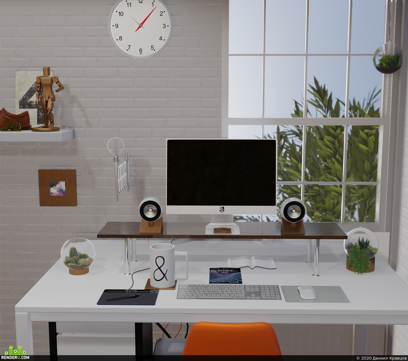 Даниил Кравцов. workplace