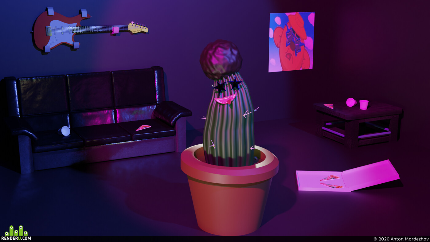 Anton Mordezhov. Disco-cactus