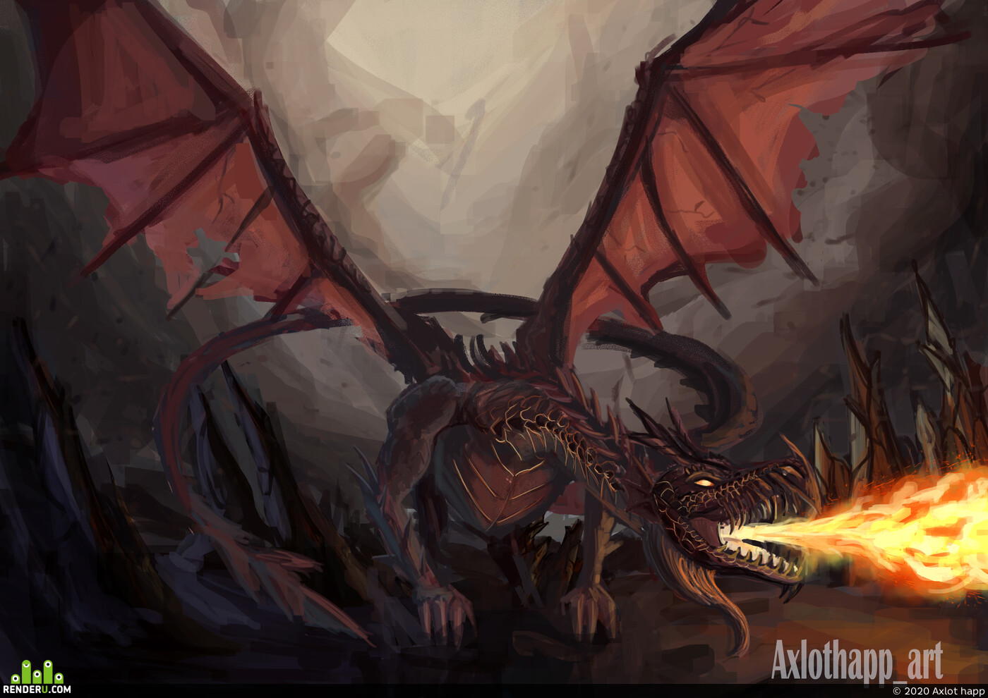 Axlot happ. Dragon