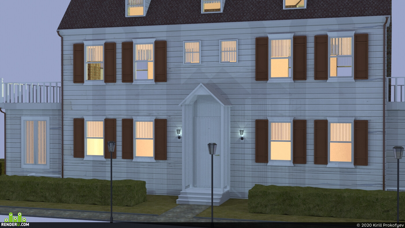 Kirill Prokofyev. Amityville horror house