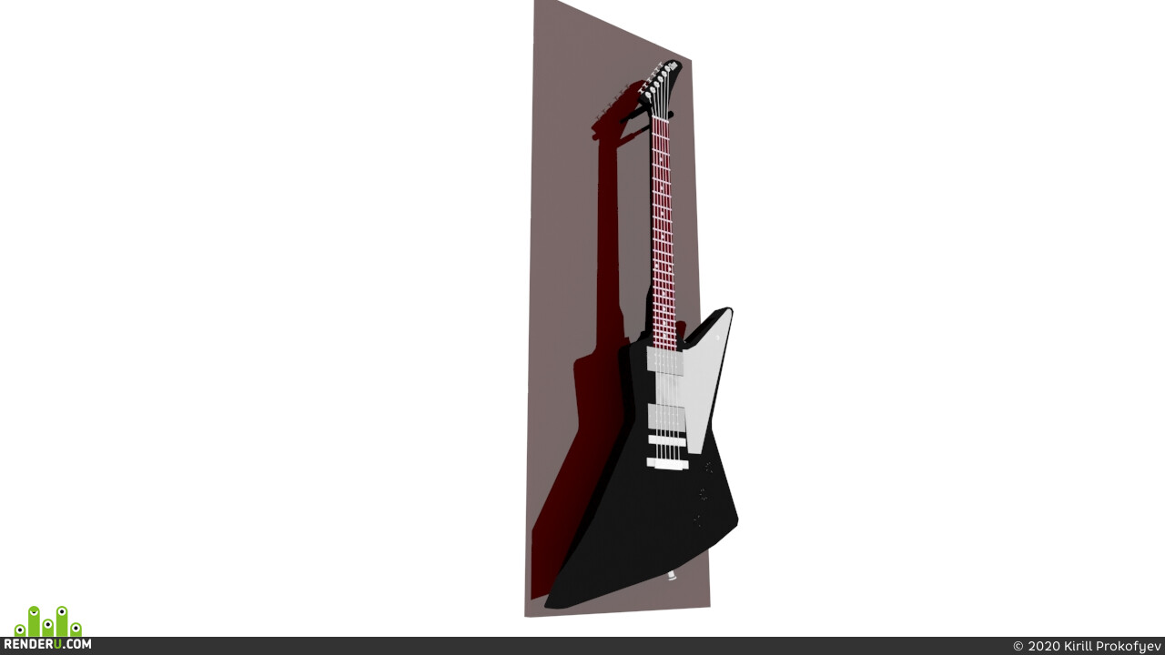 Kirill Prokofyev. wlectro-guitar Gibson Explorer