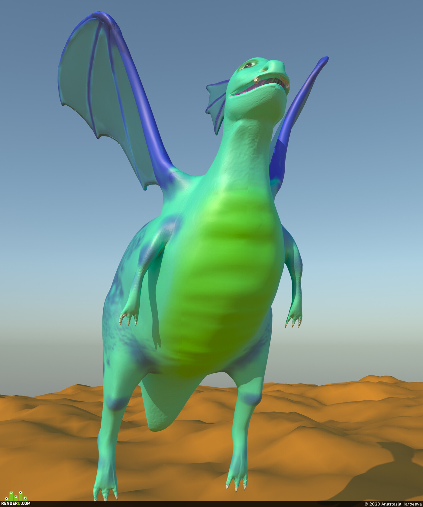 Anastasia Karpeeva. Dragon