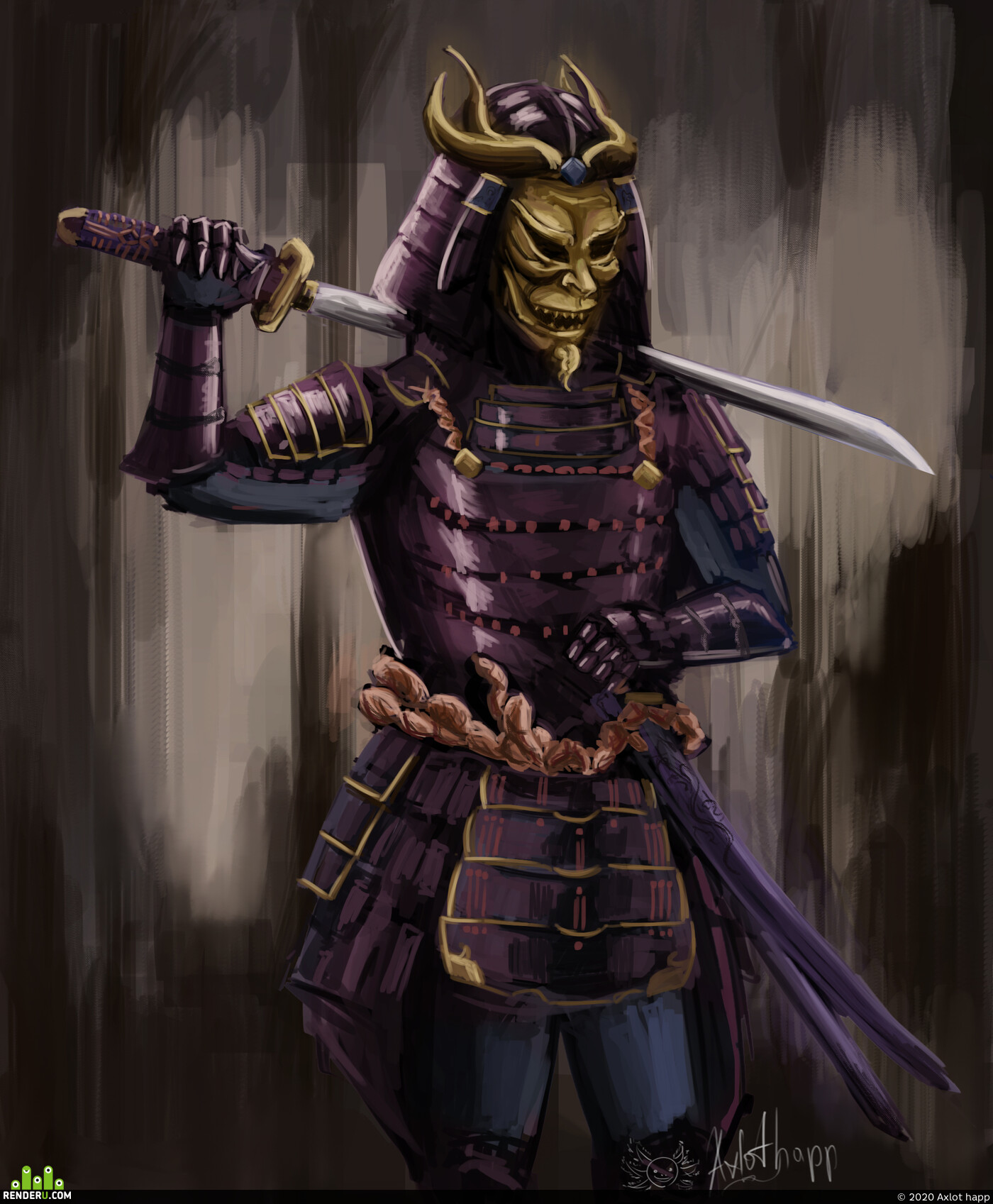 Axlot happ. Samurai