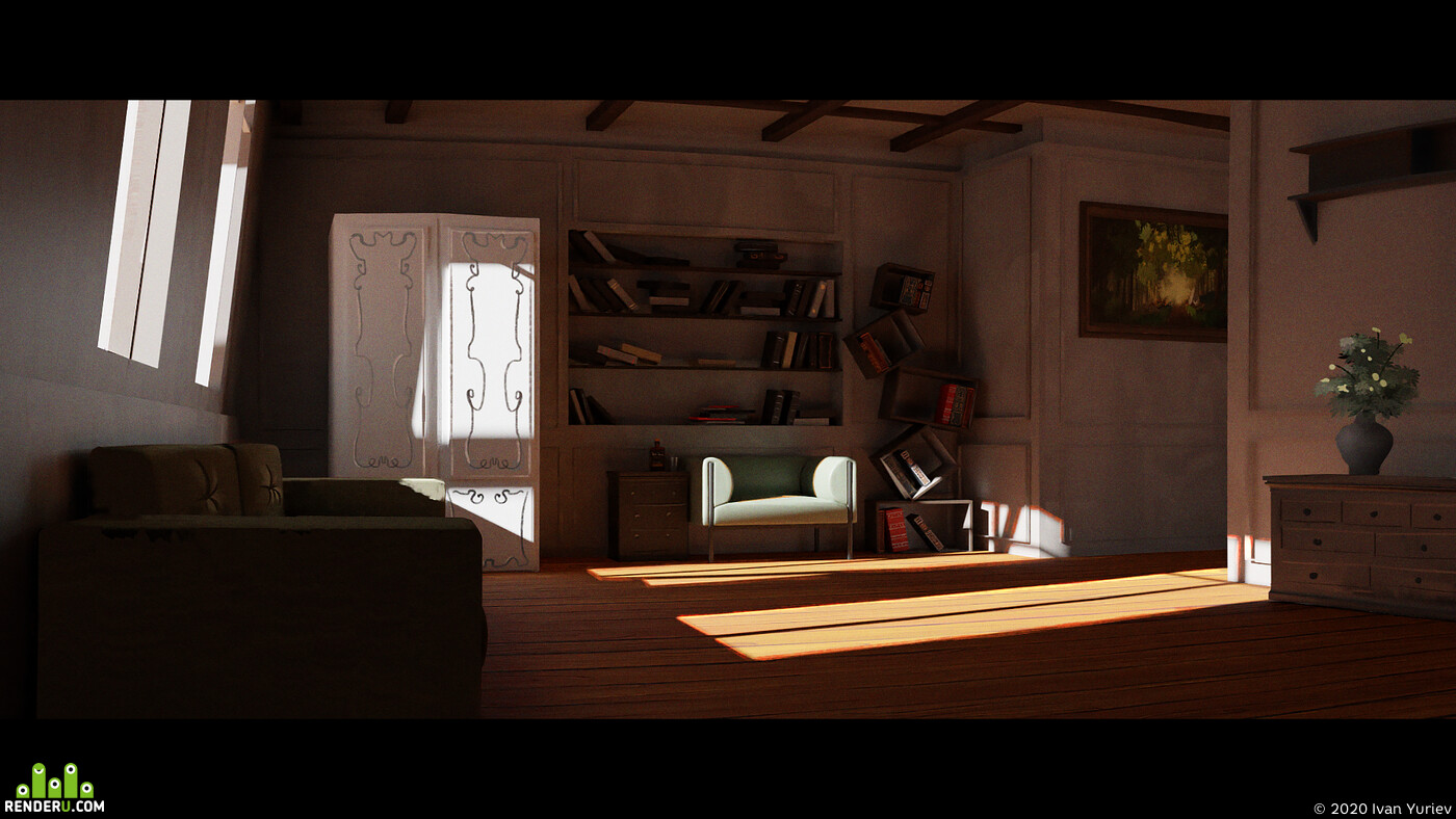 Ivan Yuriev. shot for animated project