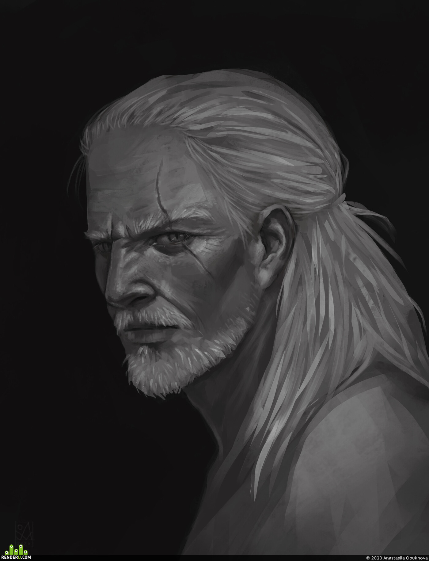 AnastasiiaBob. Geralt