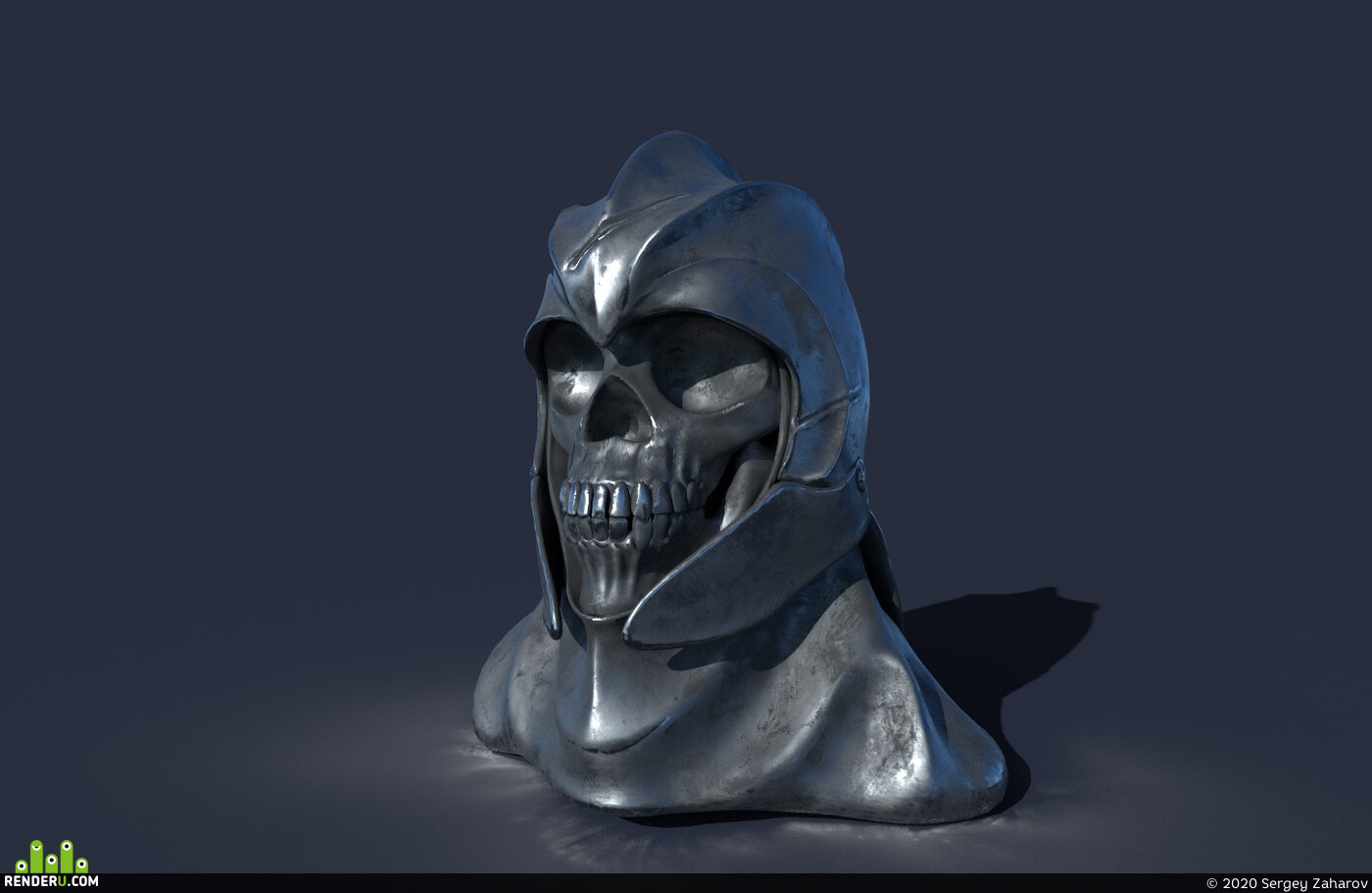 Sergey Zaharov. Skull of the dead