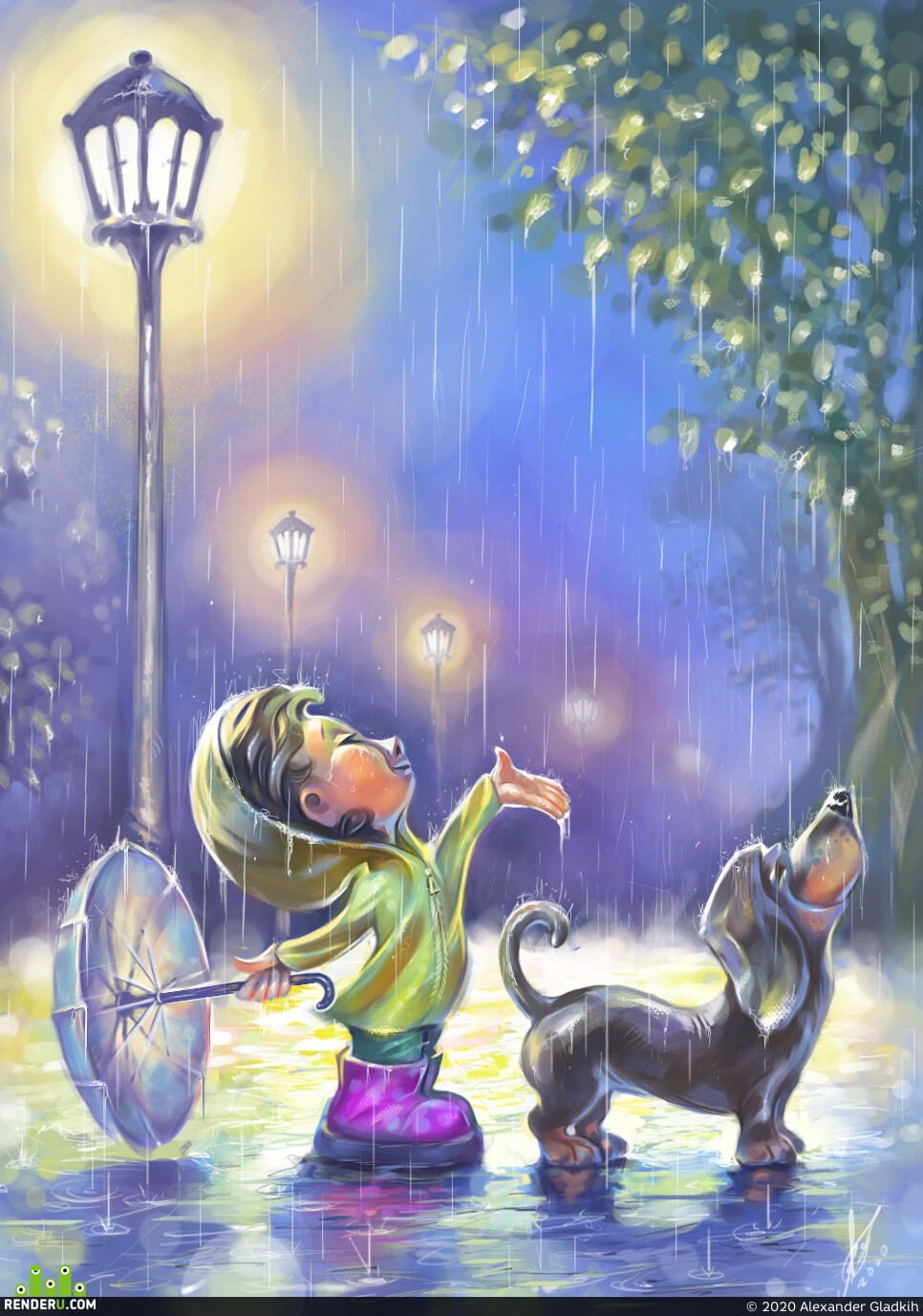 AlexSibir. Rain