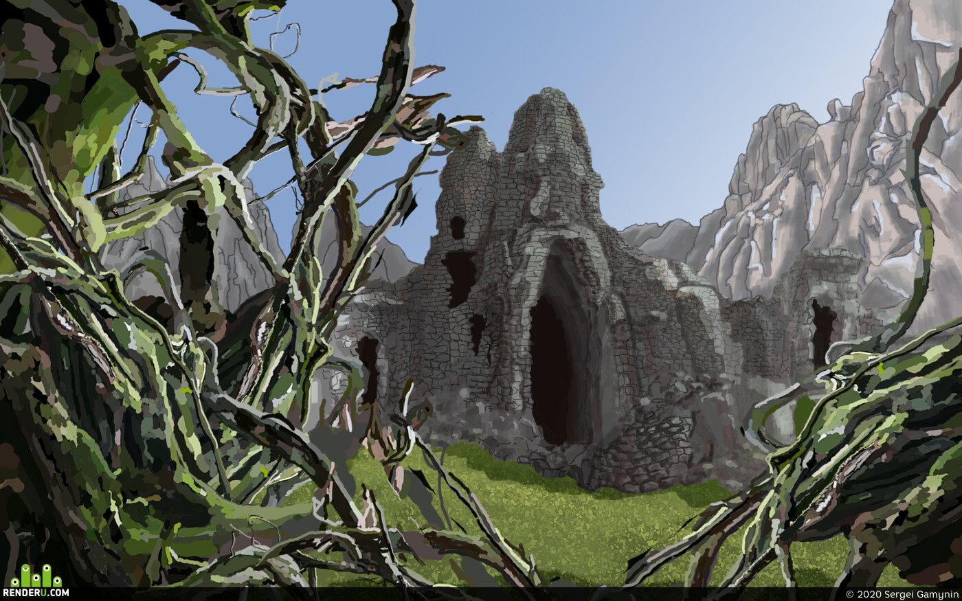 Sergei Gamynin. Abandoned Portal Altars