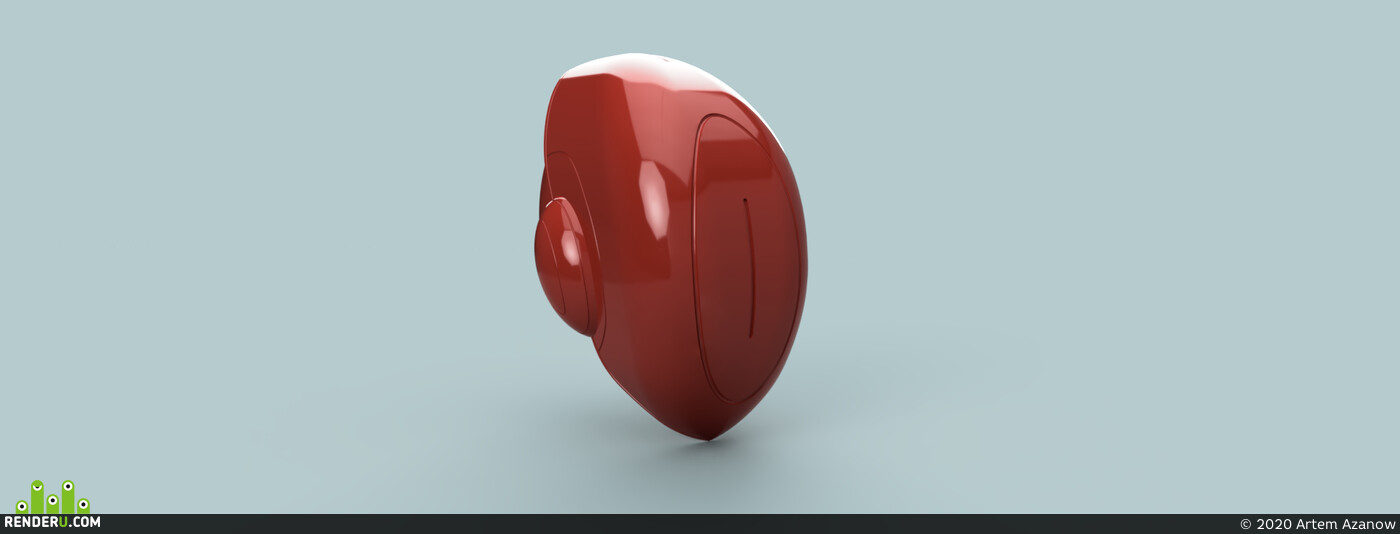 Artem Azanow. Helmet "Red Ant"