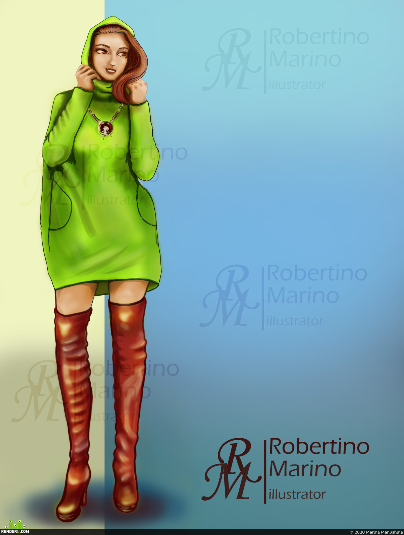 Marina Manushina. Fasion