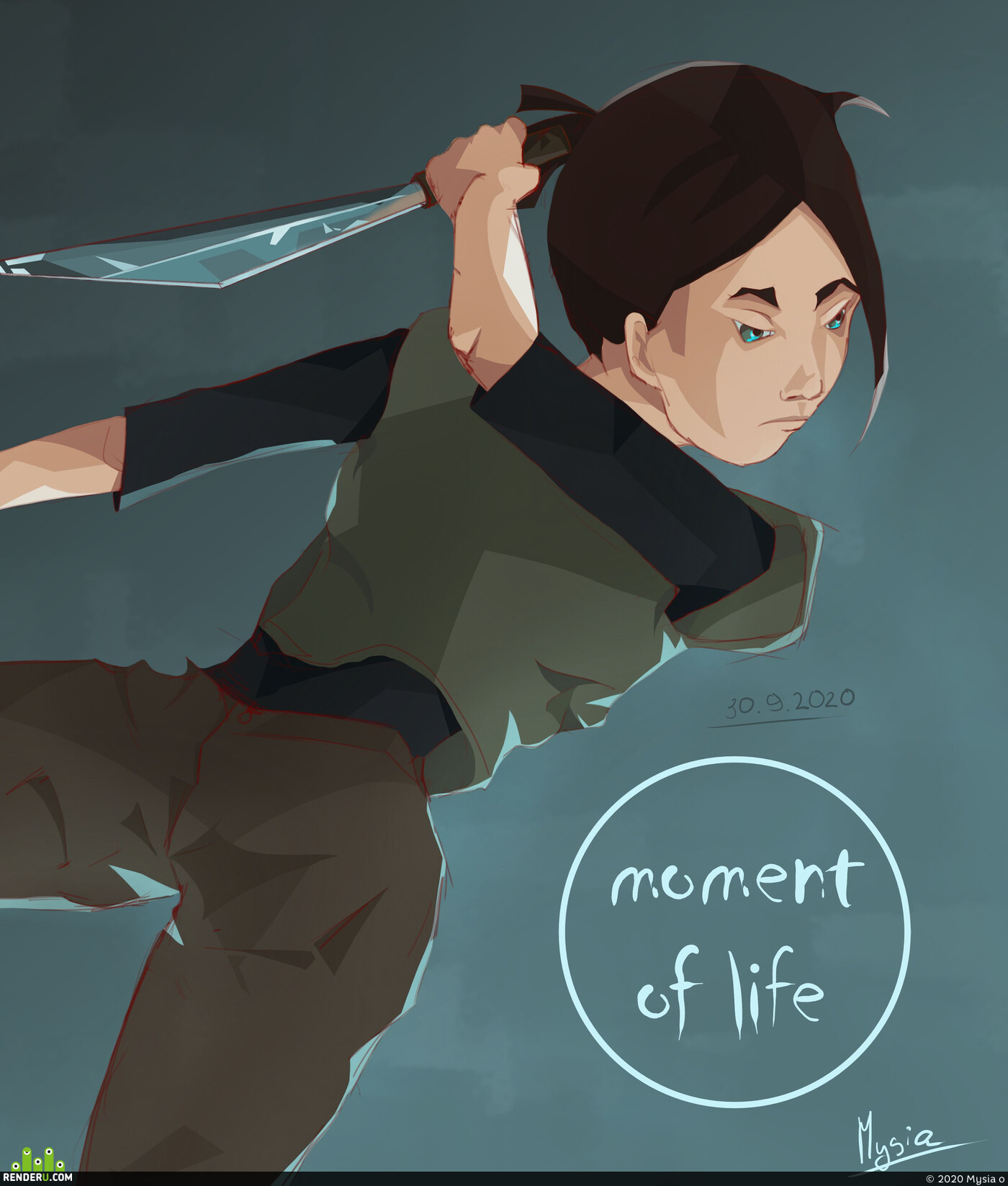 Mysia o. A moment of life