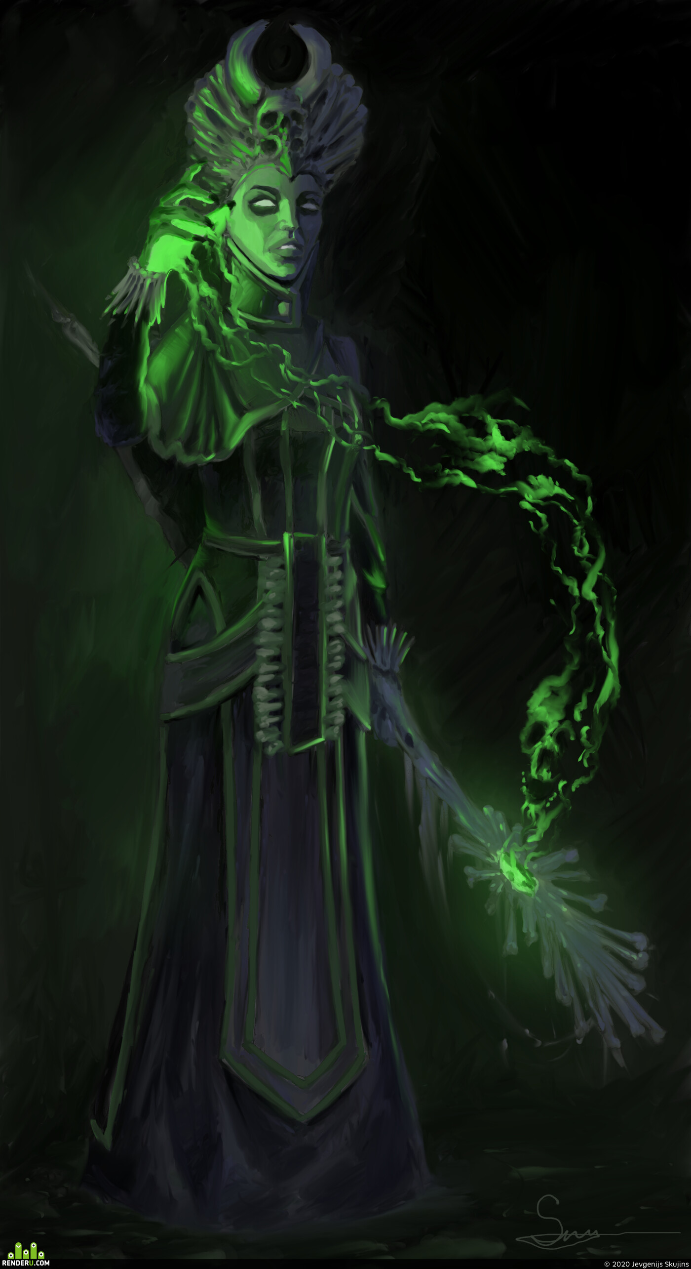 Jevgenijs Skujins. Necromancer