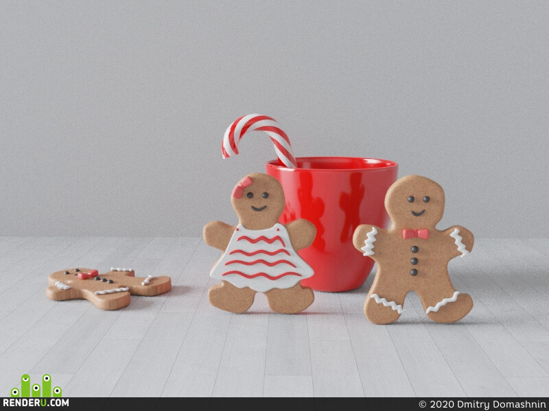 Dmitry Domashnin. Gingerbread men