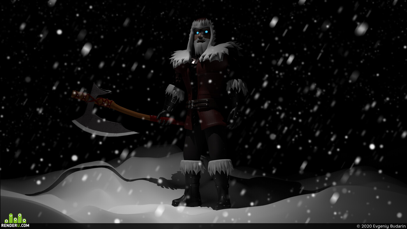 Evgeniy Budarin. Manhunter Claus