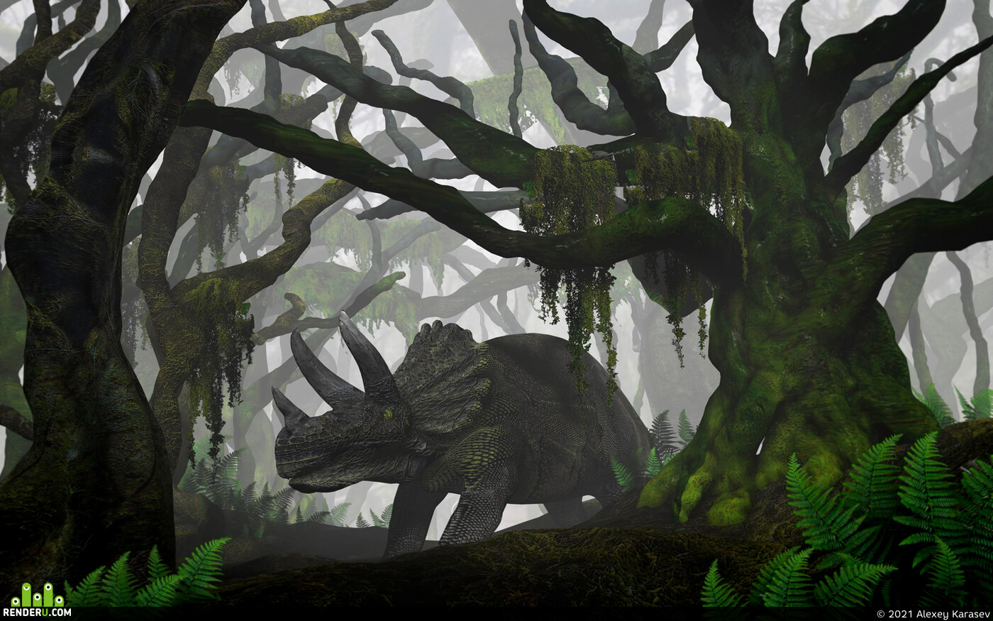 Alexey Karasev. Triceratops