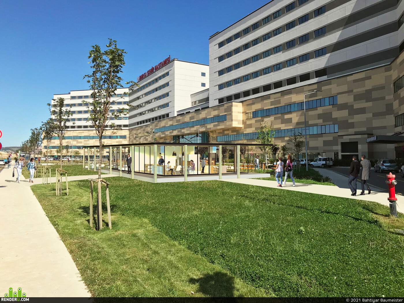Bahtiyar Baumeister (Allanur). COMMUNITY HEALTHY EATING SPOT