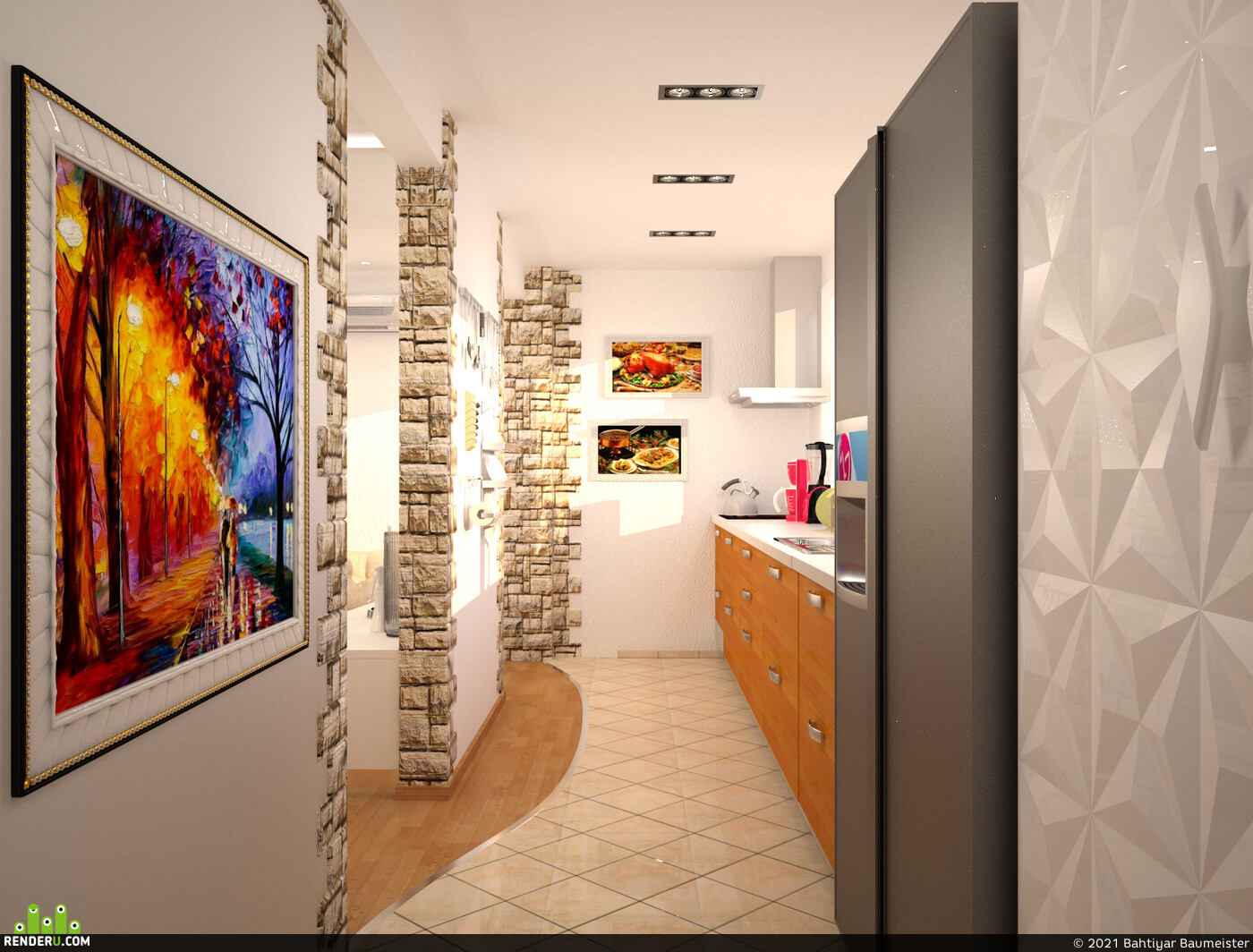 Bahtiyar Baumeister (Allanur). STUDIO APARTMENT