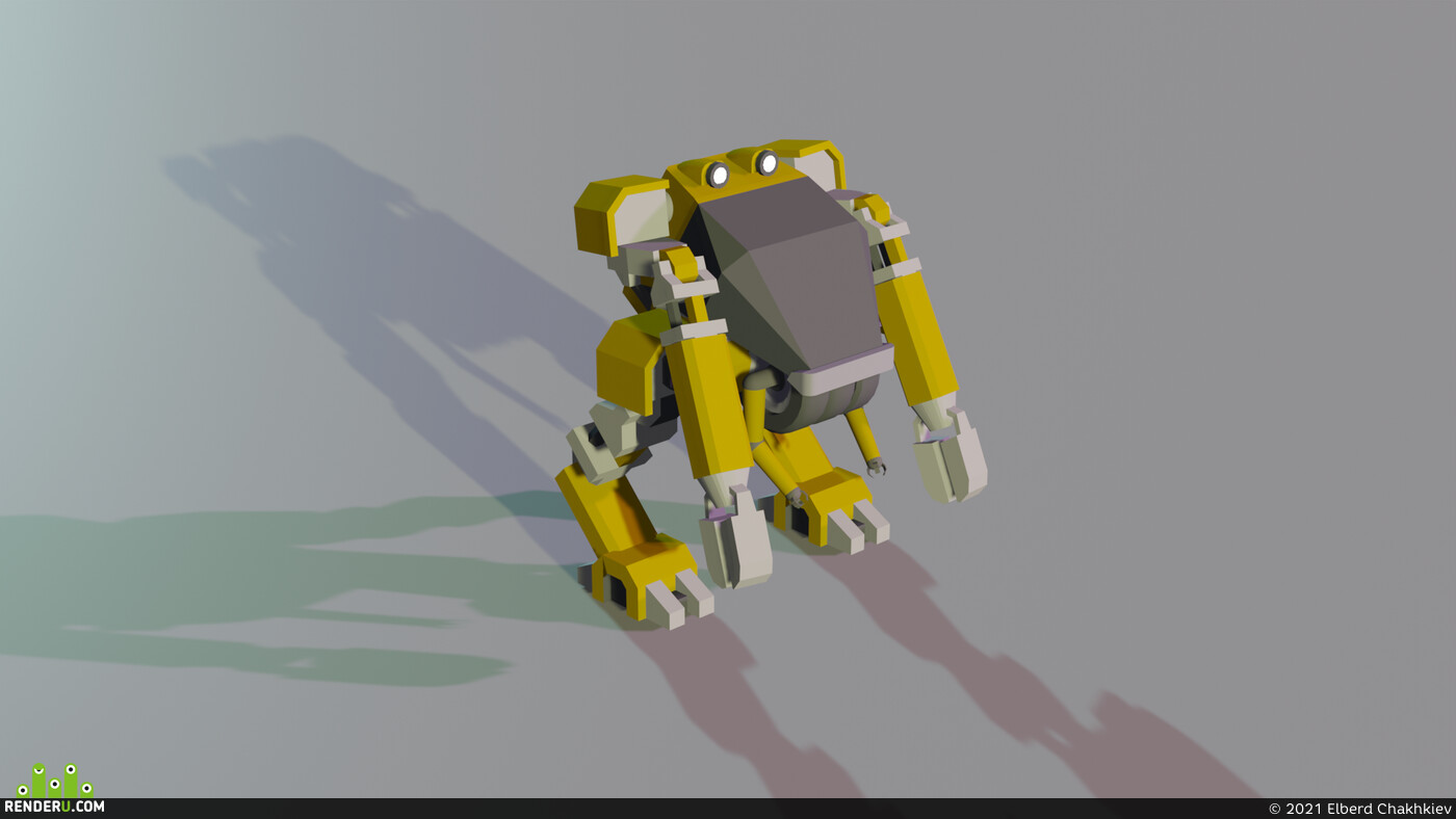 Elberd Chakhkiev. Mech/Robot