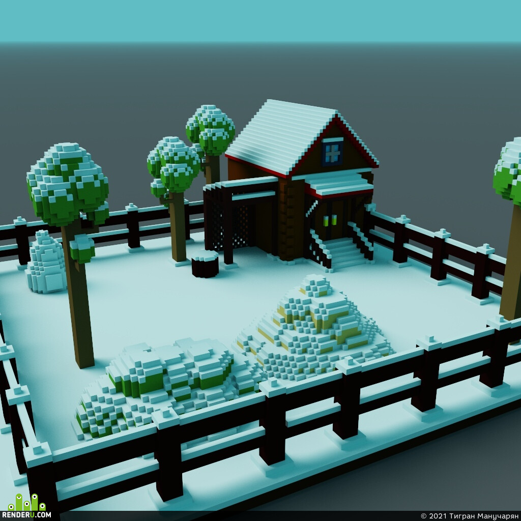 Тигран Манучарян. Snow corner