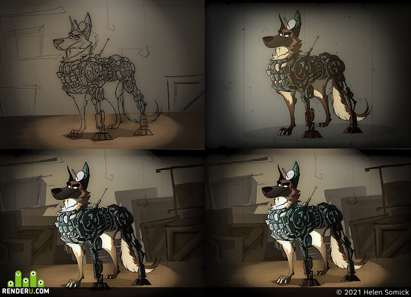 Helen Somick. Jack the Robo-Dog