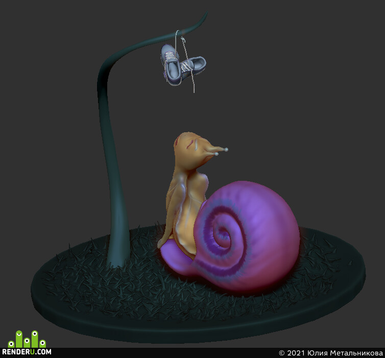 Юлия Метальникова. Little snail