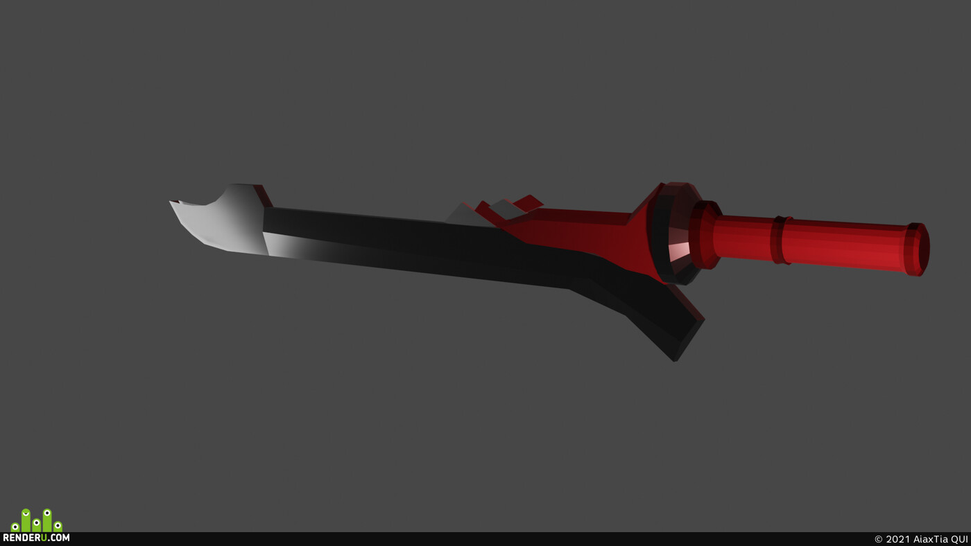 AiaxTia QUI. Red sword