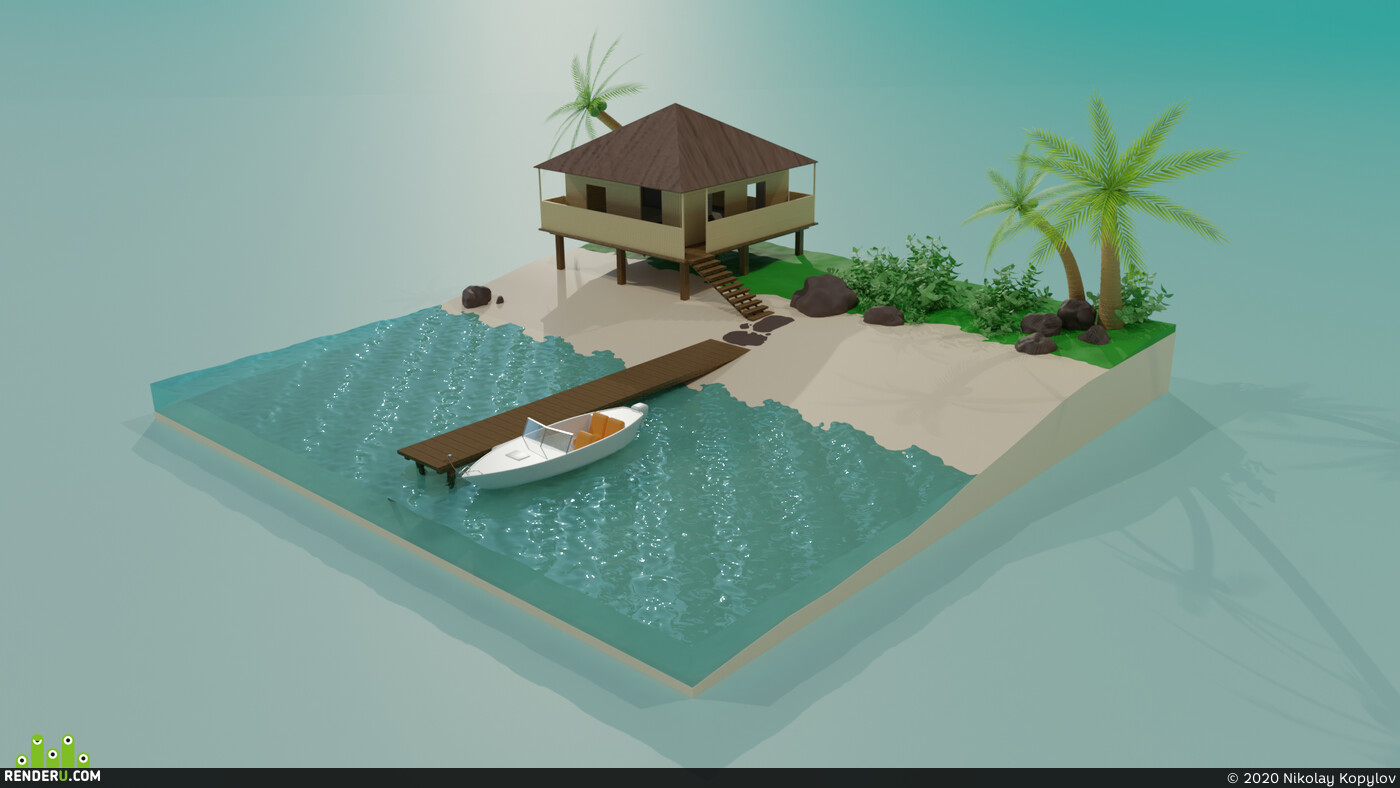 Nikolay Kopylov. Tropical Island