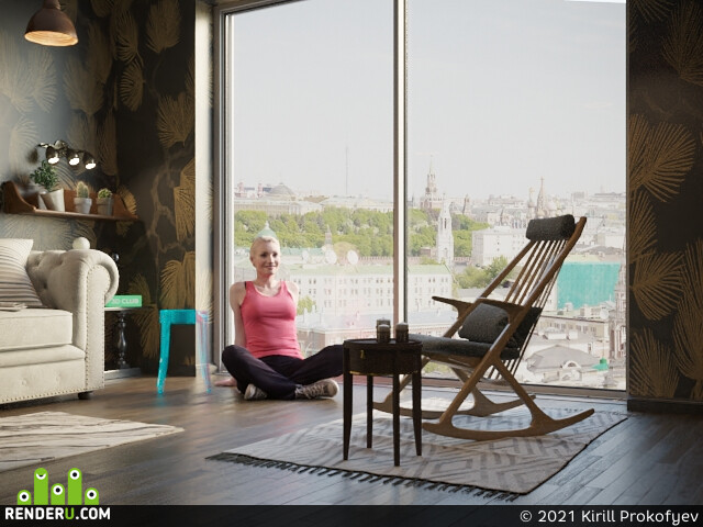 Kirill Prokofyev. visualization of room