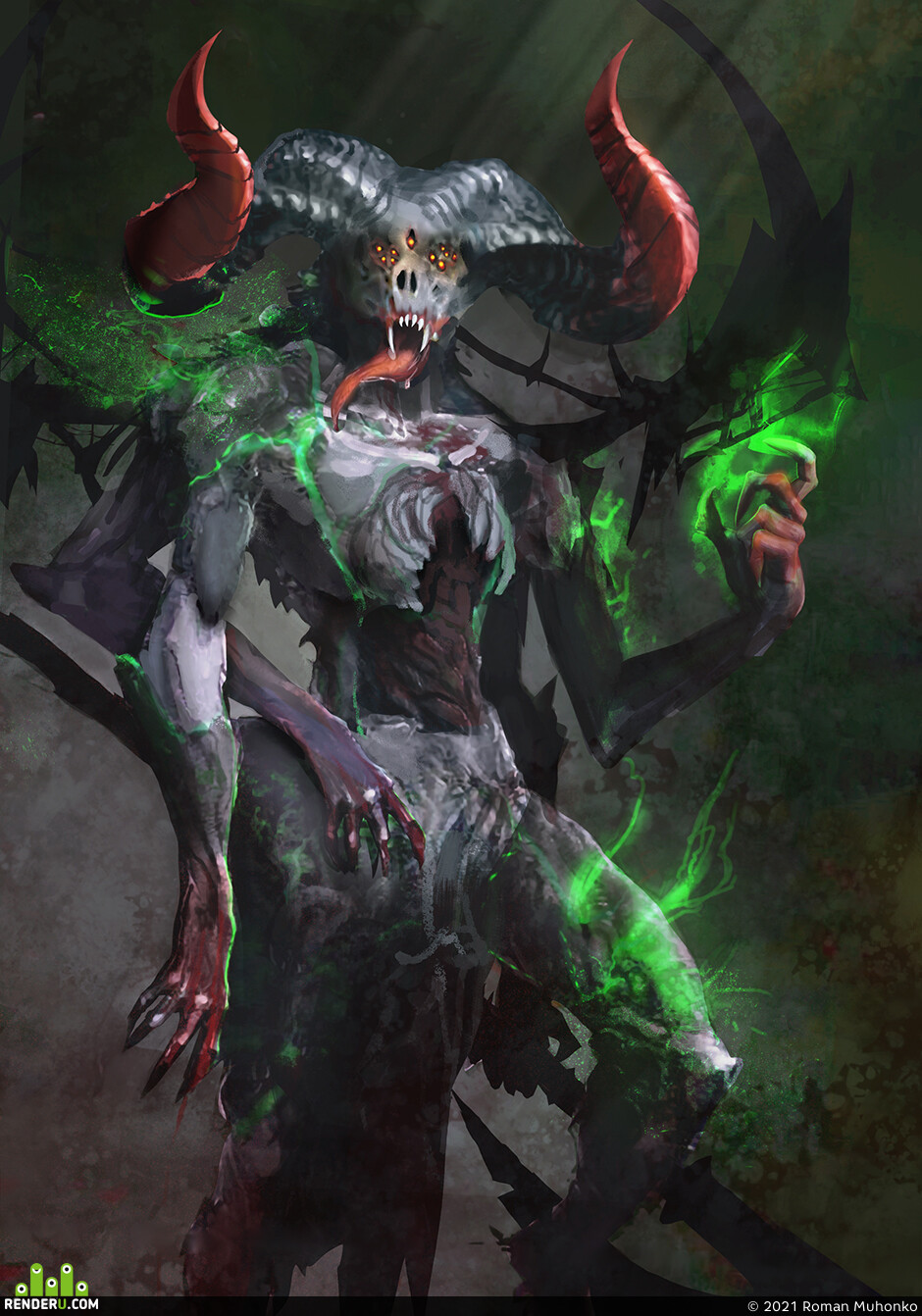 Roman Muhonko (sannoki). Monster Concept