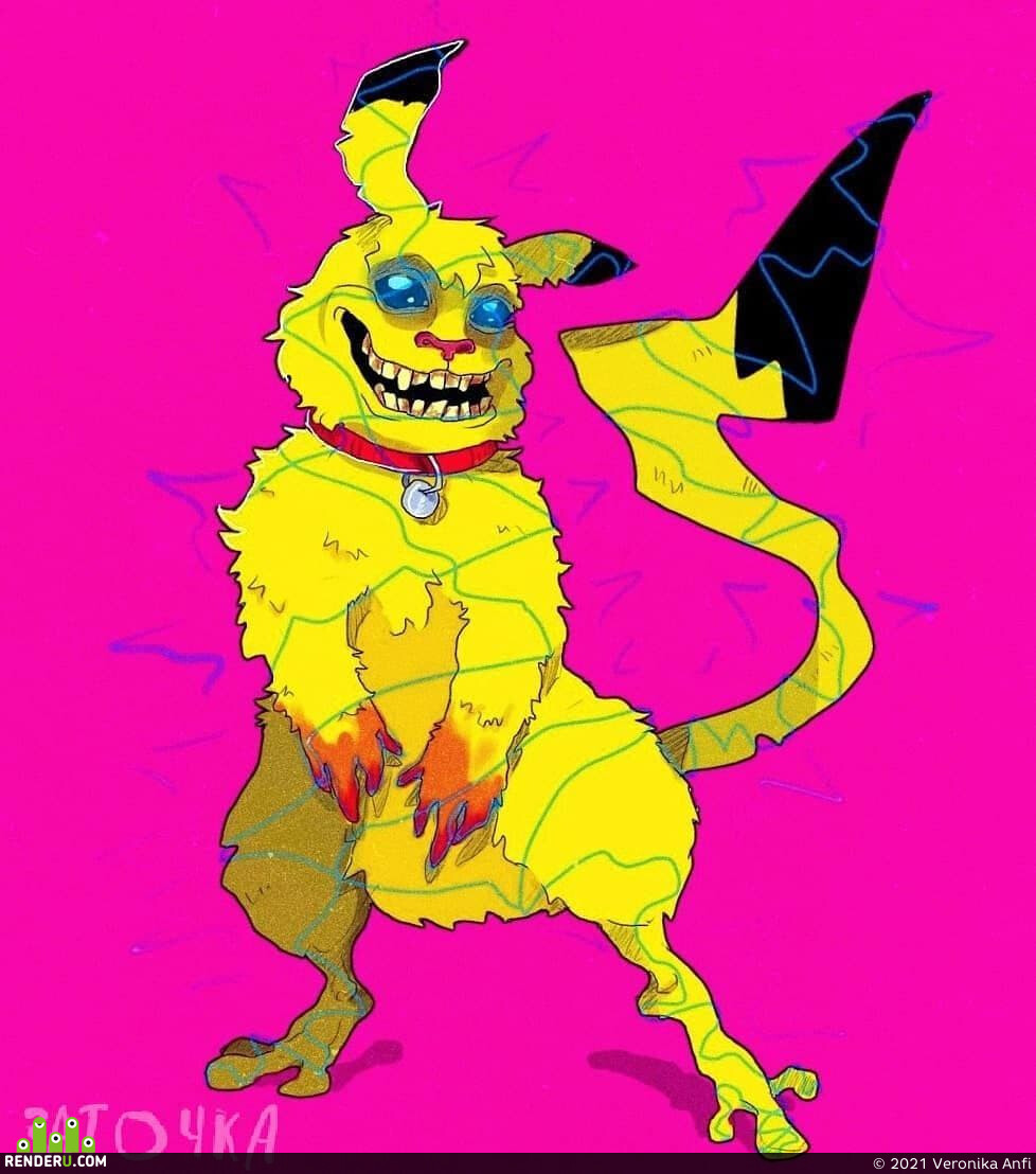 Veronika Anfi. Pikachu