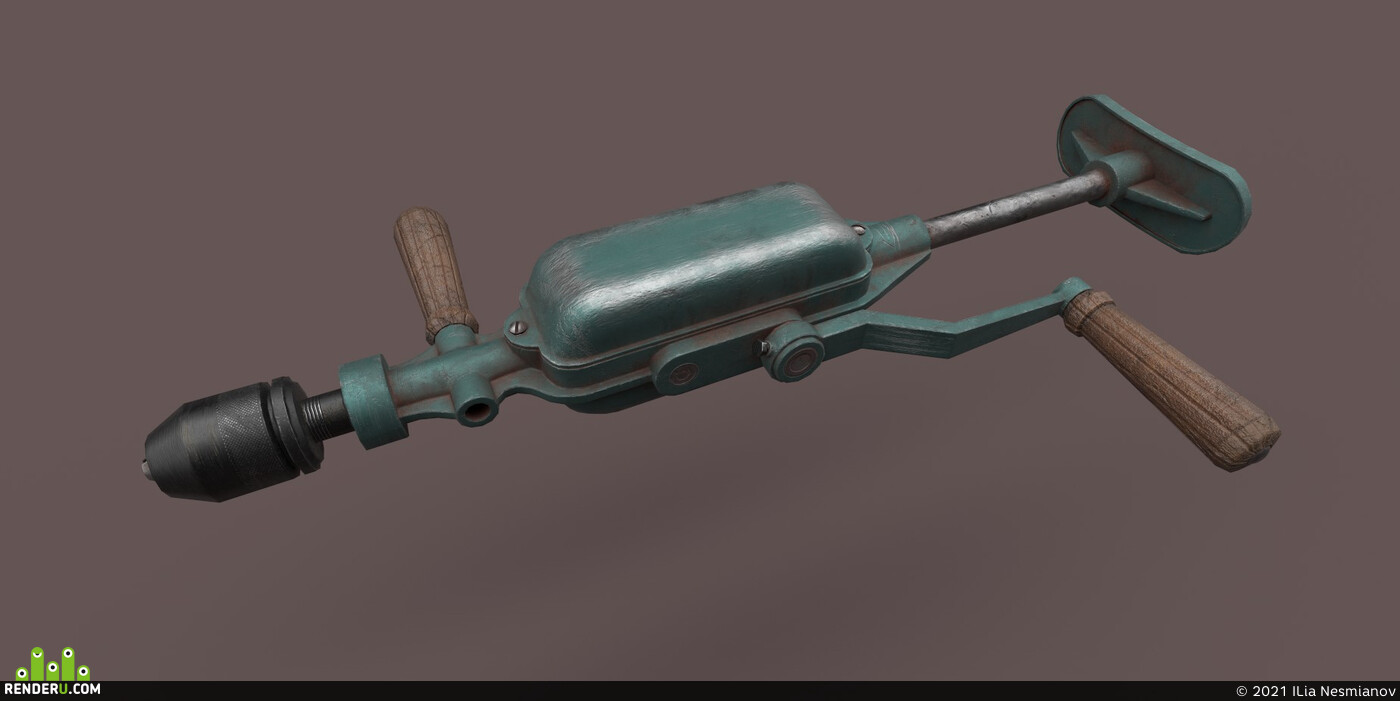 ILia Nesmianov. Hand drill DR-1-6